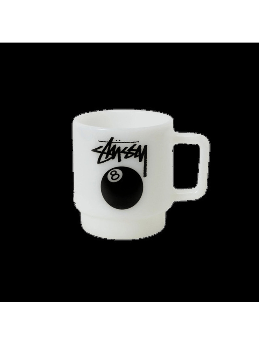 Stüssy Milk Glass Stacking Mug